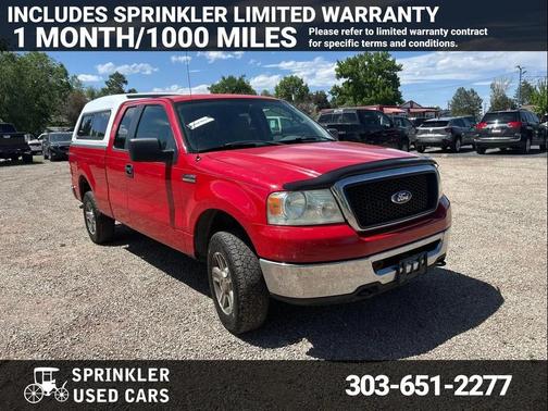 Bright Red Clearcoat 2007 Ford F-150 STX