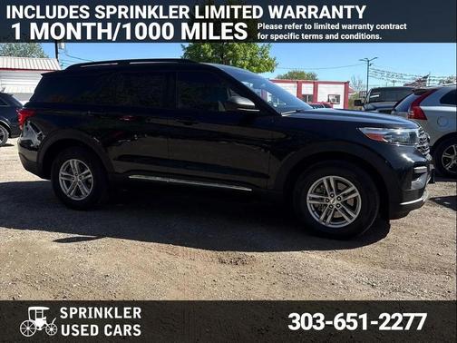 Agate Black Metallic 2020 Ford Explorer XLT