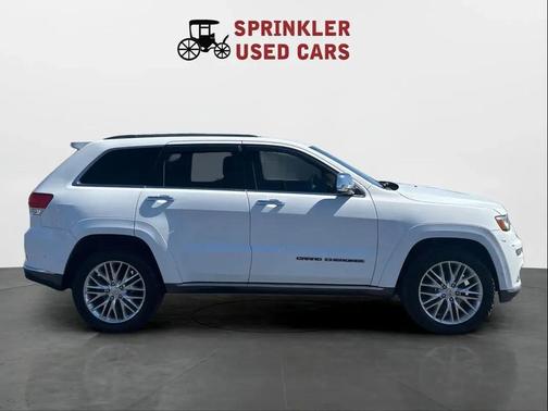 Bright White Clearcoat 2018 Jeep Grand Cherokee Summit