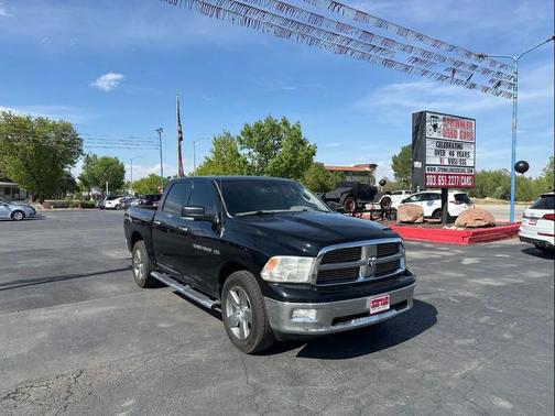 Black Clearcoat 2012 RAM 1500 SLT