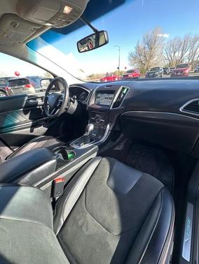 Blue 2016 Ford Edge Sport