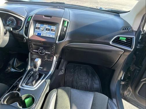 Blue 2016 Ford Edge Sport