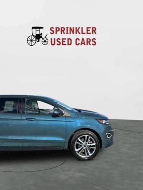 Blue 2016 Ford Edge Sport