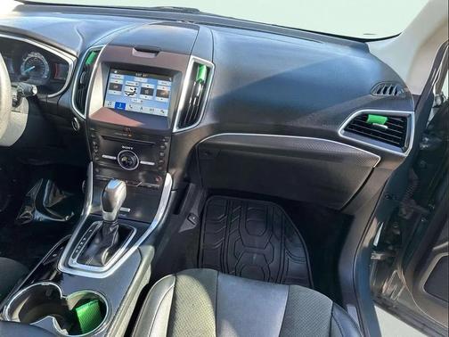 Blue 2016 Ford Edge Sport