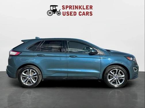 Blue 2016 Ford Edge Sport