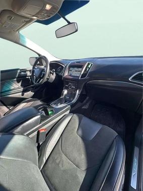 Blue 2016 Ford Edge Sport