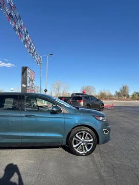 Blue 2016 Ford Edge Sport