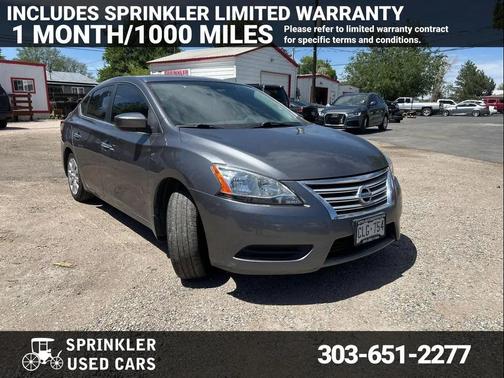 Brilliant Silver 2015 Nissan Sentra S