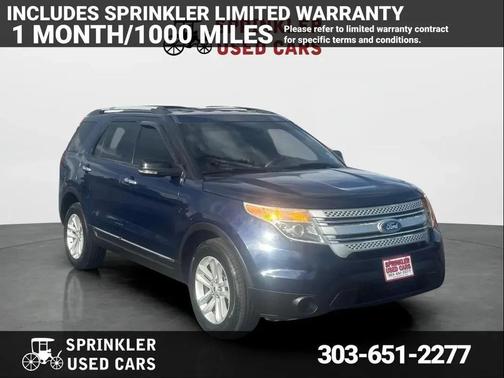 Dark Pearl Blue Metallic 2012 Ford Explorer XLT