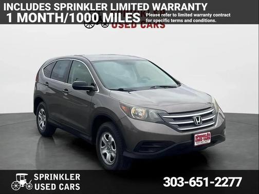 Gray 2014 Honda CR-V LX