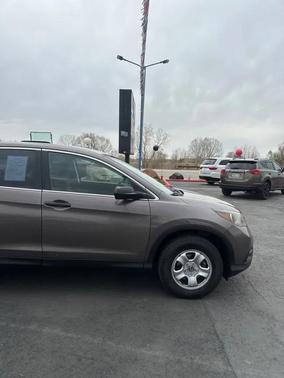 Gray 2014 Honda CR-V LX