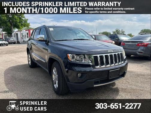 Gray 2011 Jeep Grand Cherokee Limited