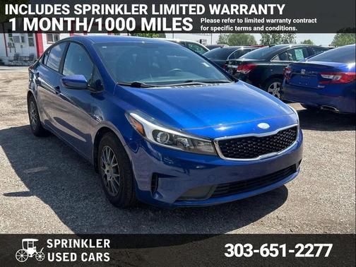 Deep Sea Blue 2017 Kia Forte LX