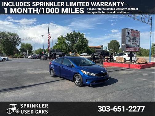 Deep Sea Blue 2017 Kia Forte LX
