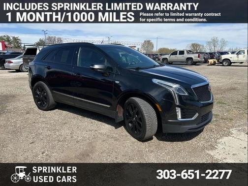 Stellar Black Metallic 2020 Cadillac XT5 Sport