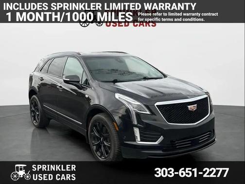 Stellar Black Metallic 2020 Cadillac XT5 Sport