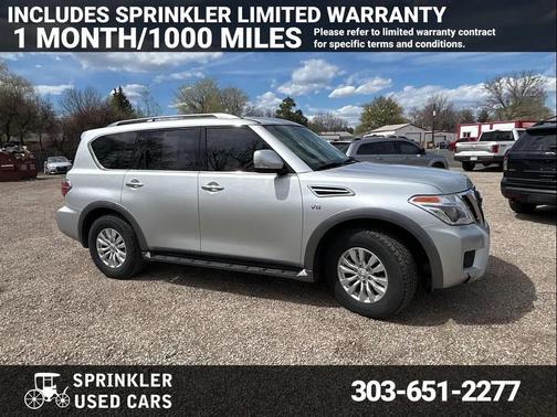 Brilliant Silver 2018 Nissan Armada SV