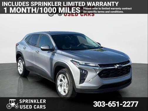 Sterling Gray Metallic 2024 Chevrolet Trax LS