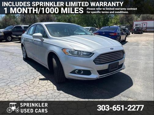 Ingot Silver 2016 Ford Fusion SE