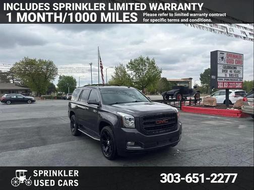 Onyx Black 2015 GMC Yukon SLT