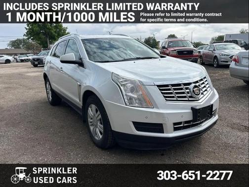 Silver 2014 Cadillac SRX Luxury Collection
