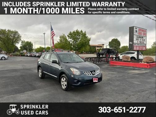 Graphite Blue 2014 Nissan Rogue Select S