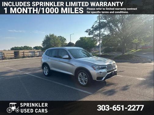 2016 BMW X3 xDrive35i