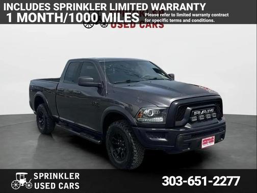 Granite Crystal Metallic Clearcoat 2021 RAM 1500 Classic Warlock Quad Cab 4x4 6'4' Box