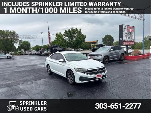 Pure White 2022 Volkswagen Jetta 1.5T S