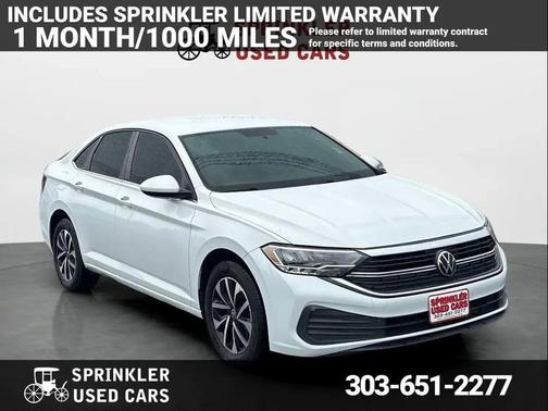 Pure White 2022 Volkswagen Jetta 1.5T S