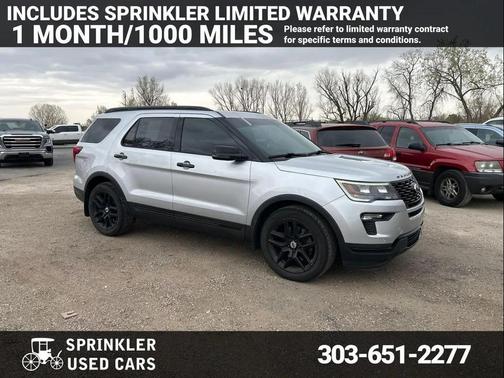 Ingot Silver Metallic 2019 Ford Explorer Sport