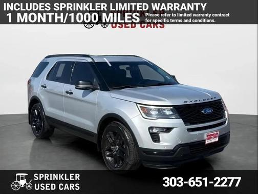 Ingot Silver Metallic 2019 Ford Explorer Sport