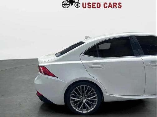 White 2015 Lexus IS 250 Base