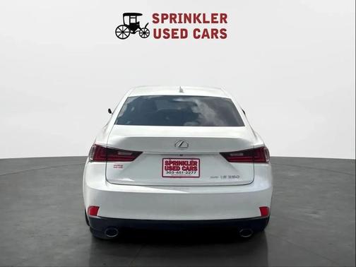 White 2015 Lexus IS 250 Base