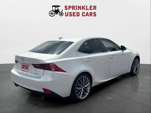 White 2015 Lexus IS 250 Base