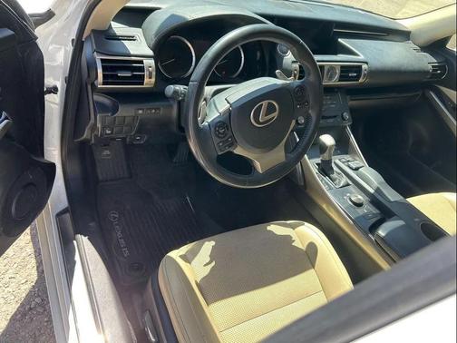 White 2015 Lexus IS 250 Base
