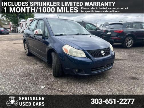 Blue 2009 Suzuki SX4 Sport