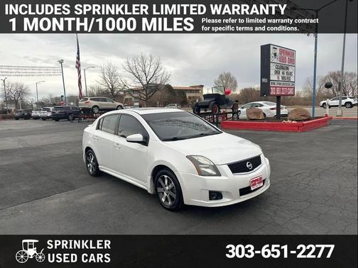 2012 Nissan Sentra 2.0 SR
