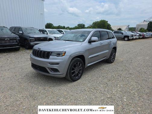 Billet Silver Metallic Clearcoat 2021 Jeep Grand Cherokee Overland