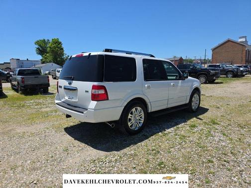 White Platinum Metallic Tri-Coat 2014 Ford Expedition Limited