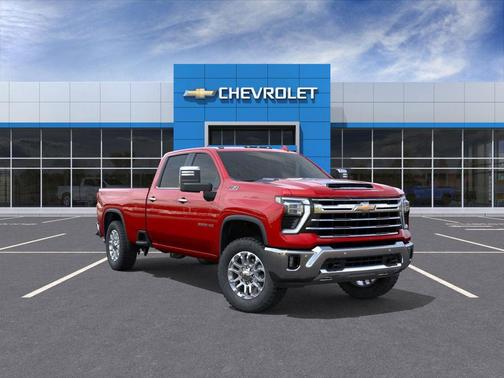 Radiant Red Tintcoat 2026 Chevrolet Silverado 3500 LTZ