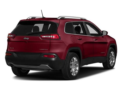 Deep Cherry Red Crystal Pearlcoat 2017 Jeep Cherokee Limited