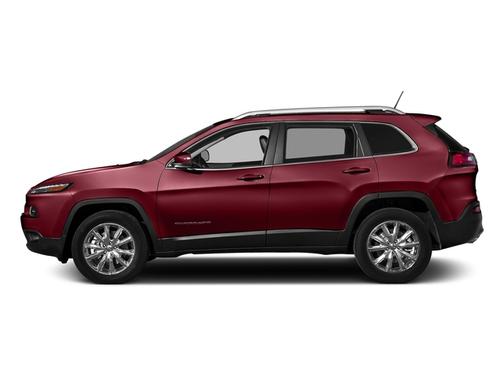 Deep Cherry Red Crystal Pearlcoat 2017 Jeep Cherokee Limited