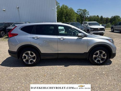 Lunar Silver Metallic 2017 Honda CR-V EX
