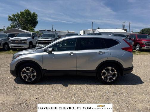 Lunar Silver Metallic 2017 Honda CR-V EX