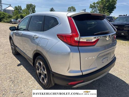 Lunar Silver Metallic 2017 Honda CR-V EX