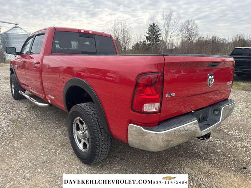 Flame Red Clearcoat 2012 RAM 2500 SLT