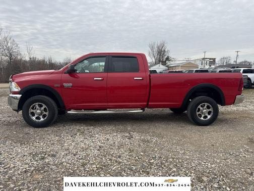Flame Red Clearcoat 2012 RAM 2500 SLT