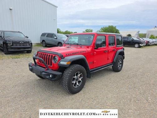 Firecracker Red Clearcoat 2019 Jeep Wrangler Unlimited Rubicon