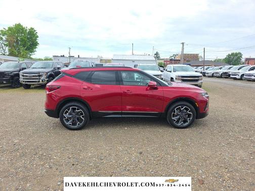 Cherry Red Tintcoat 2022 Chevrolet Blazer RS